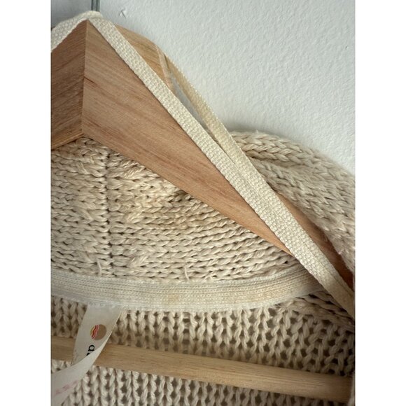 Anthropologie Daily Practice Bethany Sunrise Open Knit Chunky Cardigan Cozy M/L - Picture 7 of 11